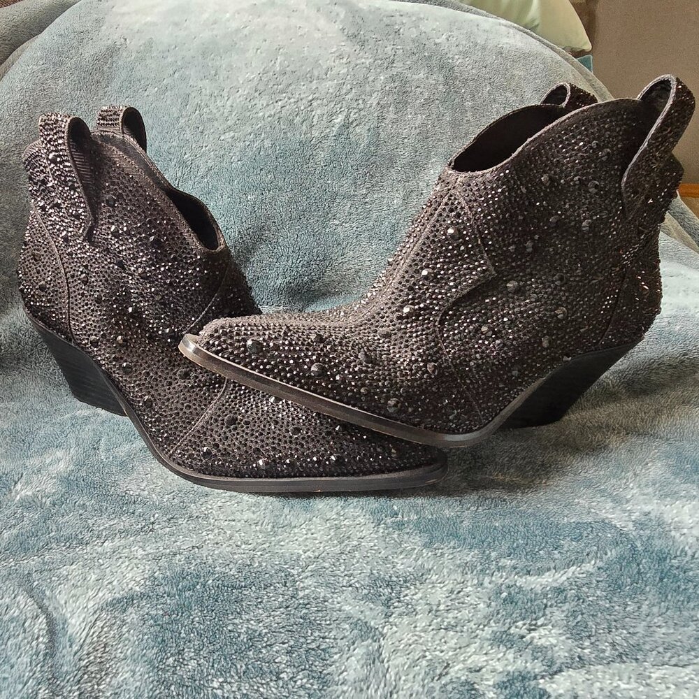 Jessica simpson sparkle booties